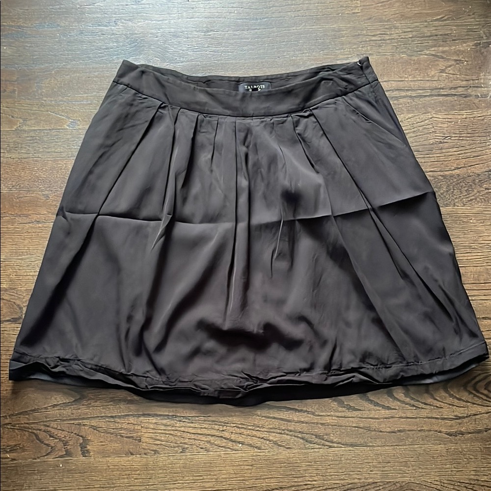 Talbots Dark Brown Mini Skirt